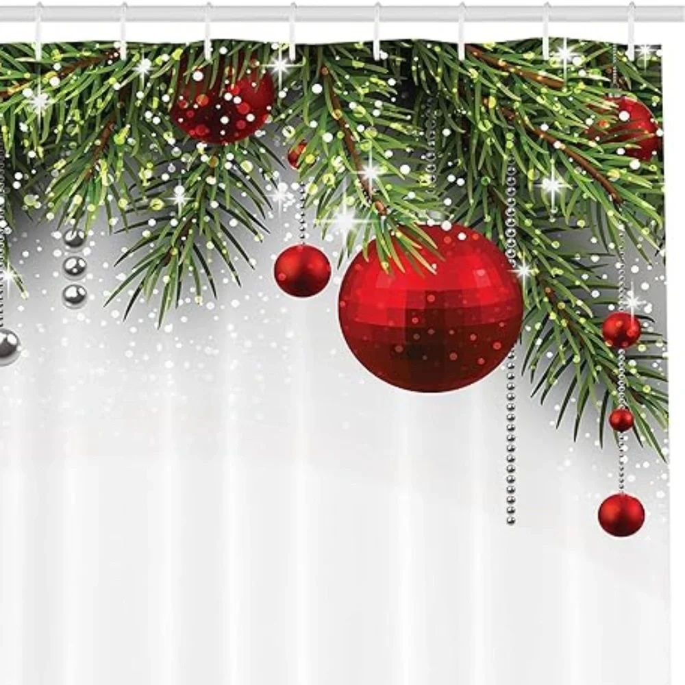 Holiday Shower Curtain Cloth Fabric 69